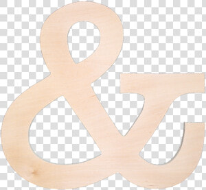 Wood Ampersand Symbol   Wood  HD Png Download