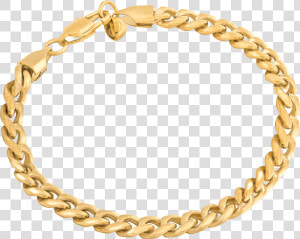 Cuban Link Bracelet   Gold Bracelet Png  Transparent Png