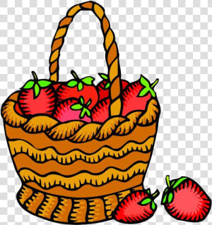 Strawberry Clipart Strawberry Basket  HD Png Download