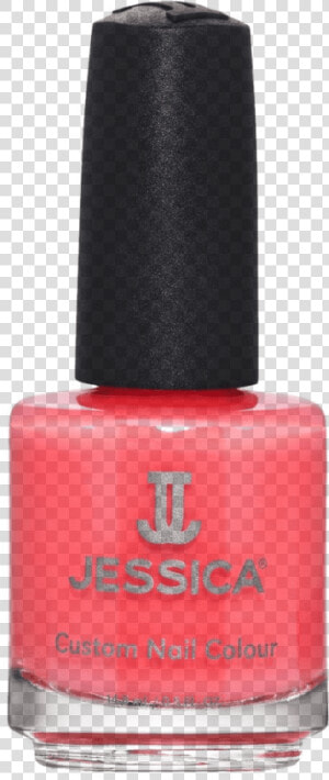 Jessica California Girl Nail Polish   Jessica Nail Polish Confident Coral  HD Png Download