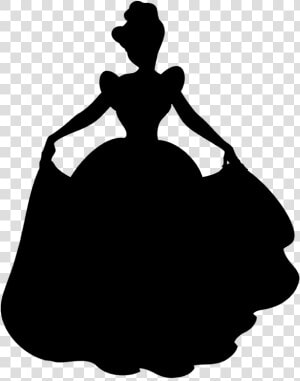 Belle Clipart Silhouette   Belle Disney Princess Silhouette  HD Png Download