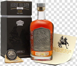 Barrel Stength Bourbon Whiskey   Horse Soldier Bourbon Commanders Select  HD Png Download