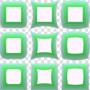 Frame  Green  Border  Decoration  Isolated  Design   กราฟิก กรอบ สี เขียว  HD Png Download