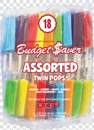 Budget Saver Twin Pops  HD Png Download