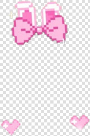 Cute Kawaii Png Overlay Pink Overlaypink Credits U203f   Bunny Ears Pixel Transparent  Png Download