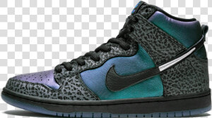 Nike Sb Dunk High Pro Qs Black Sheep   Nike Sb Dunk High  HD Png Download