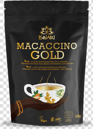 Iswari Macaccino Gold  HD Png Download