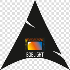 Ambilight With Boblight Add on  amp  Kodi   Xbmc On Arch   Arch Linux Logo  HD Png Download