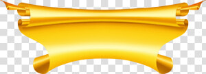 Transparent Scroll Banner Png   Vector Golden Ribbon Png  Png Download