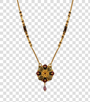 Kolhapuri Saaj Price Png   Meena Gold Mangalsutra Design  Transparent Png