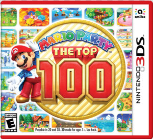 Mario Party The Top 100 Box Art  HD Png Download