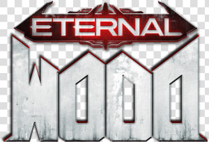 Eternal Red Text Font Product   Doom Eternal Logo  HD Png Download