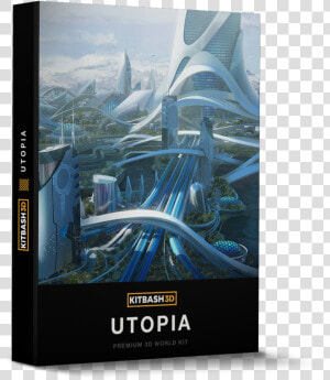 Utopia Srcset Data   Utopia Futuristic City Concept Art  HD Png Download