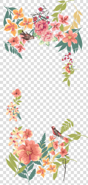 Flower Euclidean Vector Floral Design   Flower Vintage Vector Png  Transparent Png