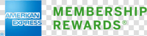 Amex Rewards Logo   Amex Membership Rewards Logo  HD Png Download