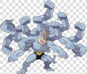 “ Mega Machamp ”   Pokemon Mega Evolution Machamp  HD Png Download