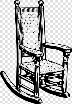 Rocking Chair   Clip Art Rocking Chair  HD Png Download