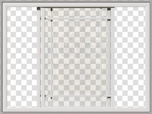 An Open Classic Series Double Slider Window From The   Shower Door  HD Png Download