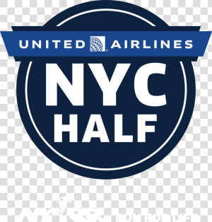 Nych15 Logo 3p Nodc Fc Pms Cs5 white   United Airlines  HD Png Download