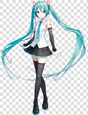 Transparent Hatsune Miku Png   Hatsune Miku Png  Png Download