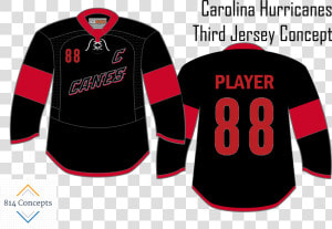 Carolina Hurricanes Jersey Concept  HD Png Download