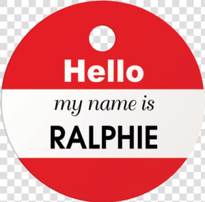 My Name Is Round Pet Id Tag title My Name Is Round   Circle  HD Png Download