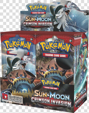 Transparent Crimson Omen Png   Pokemon Team Up Booster Box  Png Download