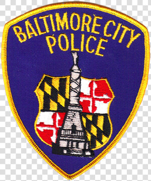 Baltimore City Police Patch Used From 1968 1974   Baltimore Police Department  HD Png Download