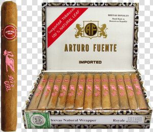 Arturo Fuente Brevas It S A Girl Box  HD Png Download