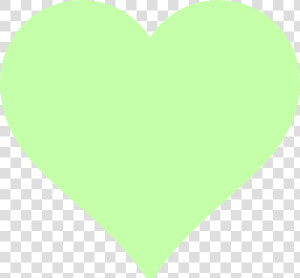 Green Heart Svg Clip Arts   Light Green Heart  HD Png Download