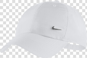 Transparent White Nike Swoosh Png   Baseball Cap  Png Download