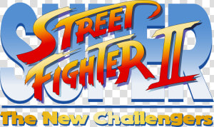 New Challenger  Super Street Fighter  Culture  Top    Super Street Fighter Ii Logo  HD Png Download