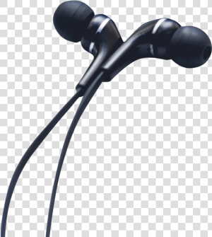 Earphones Black Music   Headphones  HD Png Download