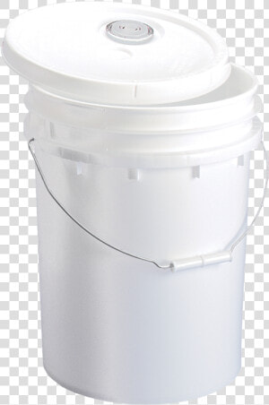 5 Gallon Pail With Lid  amp  Flex Spout   Toilet  HD Png Download