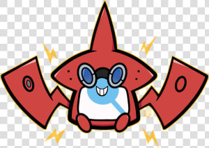 Rotom Dex Png  Transparent Png