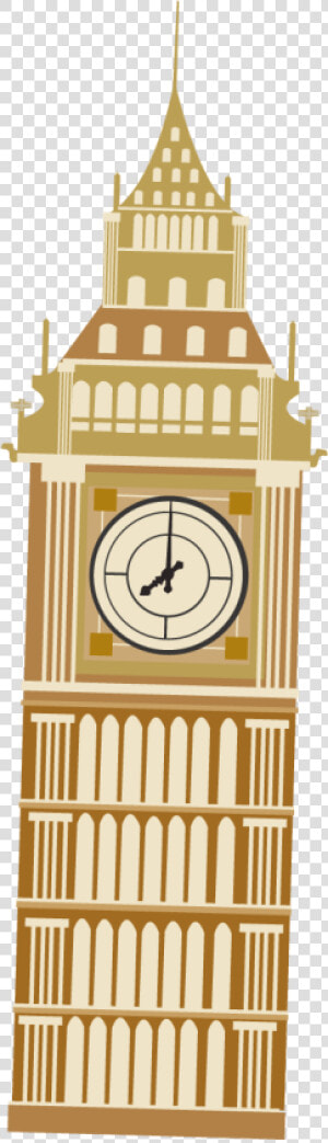 Big Ben Drawing Cartoon   Cartoon Clock Tower Big Ben  HD Png Download