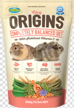 Origins Cavy Food 350g   Vetafarm Rodent Origins Rat  amp  Mouse Food  HD Png Download