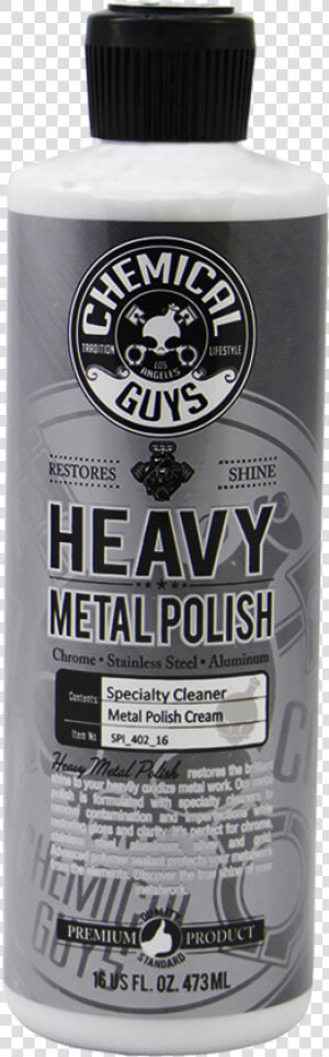 Heavy Metal Polish   Chemical Guys Heavy Metal Polish  HD Png Download