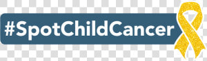 Spot Child Cancer Hashtag Ribbon   Electric Blue  HD Png Download