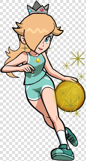 Mario Hoops 3 On 3 Rosalina   Rosalina Mario  HD Png Download