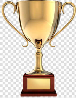 Gold Trophy   Clipart Trophy  HD Png Download