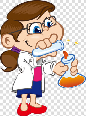 Transparent Science Teacher Clipart   Chemistry Teacher Cartoon  HD Png Download