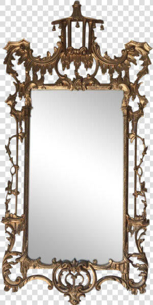 Carved Chinoiserie Mirror  HD Png Download