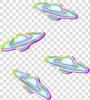  alien  ufo  galaxy  space  ship  spaceship  glitch  HD Png Download