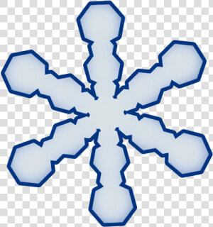 Snowflake   Small Snowflake Clip Art  HD Png Download