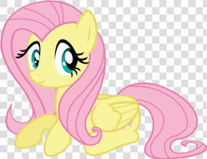 Mlp Fluttershy Relax  HD Png Download