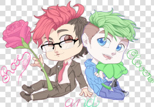 Markiplier And Jacksepticeye Drawings  HD Png Download