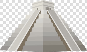 Pyramid Of Kukulcan Png Clip Art   Piramide Png  Transparent Png