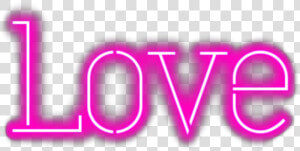  love  lovely  neon  neonlights  neoneffect  pink  picsart   Graphic Design  HD Png Download