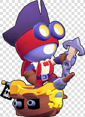 Brawl Stars Carl Skin  HD Png Download